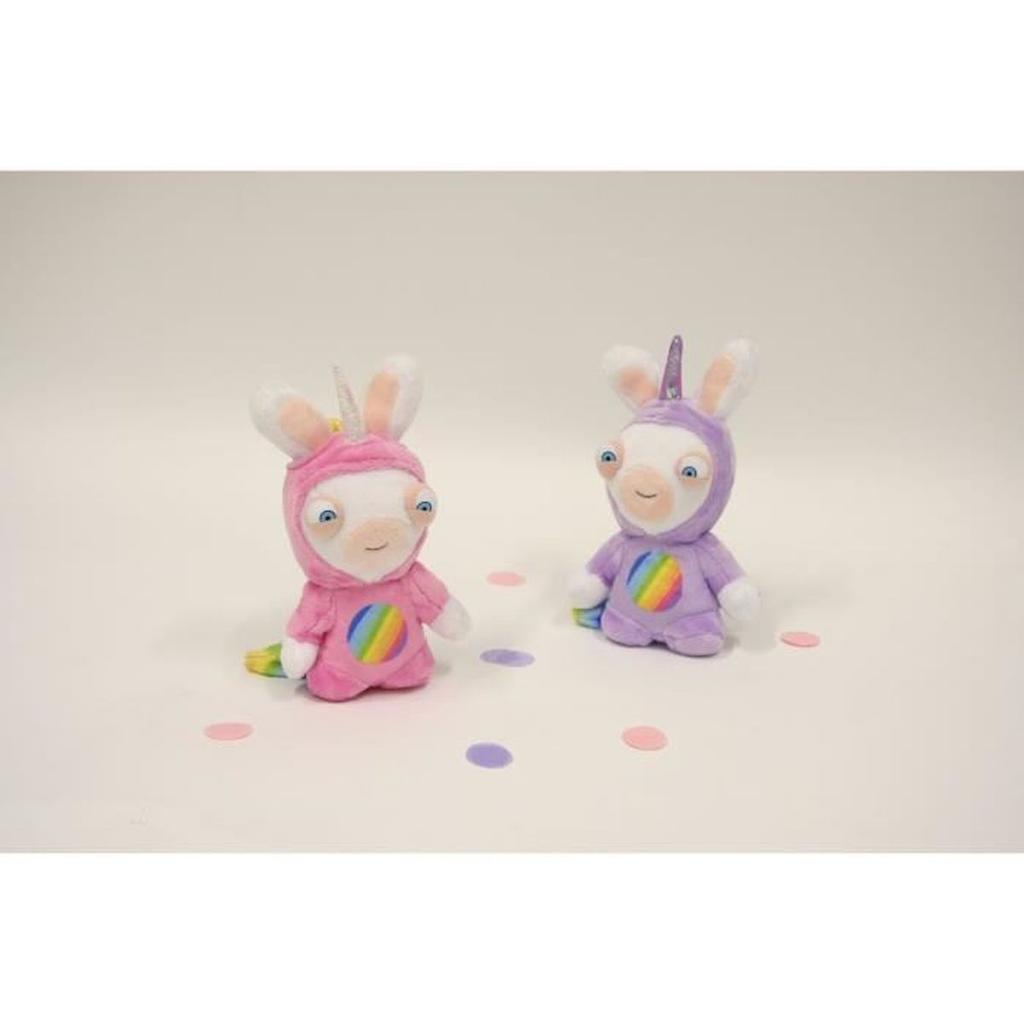 Gipsy Toys - Lapins Crétins Licorne - Lapicorne Rose Sonore - 18 cm