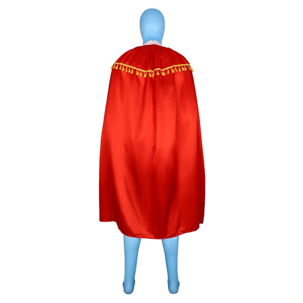 Wrestler Costume Cape Robe Halloween Bullcape Stage Performance Costume