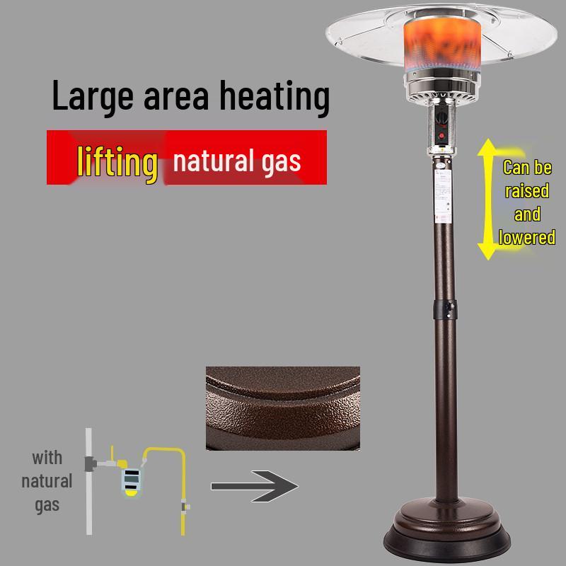 Umbrella Gas Heater: Outdoor LPG Fire Pit & Commercial Natural Gas Heater