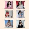 C-Charli X-XCX Pillowcase 45x45cm Cute Pillowcase Living Room Sofa Cushion Cover Bedroom Home Decoration Children's Gift