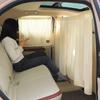 Car Privacy and Sunshade Curtain for Baby Sleep: Front & Rear Partition, Anti-Peep Interior, and Windshield Protection.