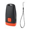 Portable Ultrasonic Dog Repeller Rechargeable Handheld Bark Deterrent Device with Lanyard LED Light Dog Training Tool