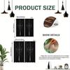 Set Of 2 Curtains Dark Sword Print Polyester Top Bedroom Office Living Room Home Decor Light Blocking Made Great Window Treatment
