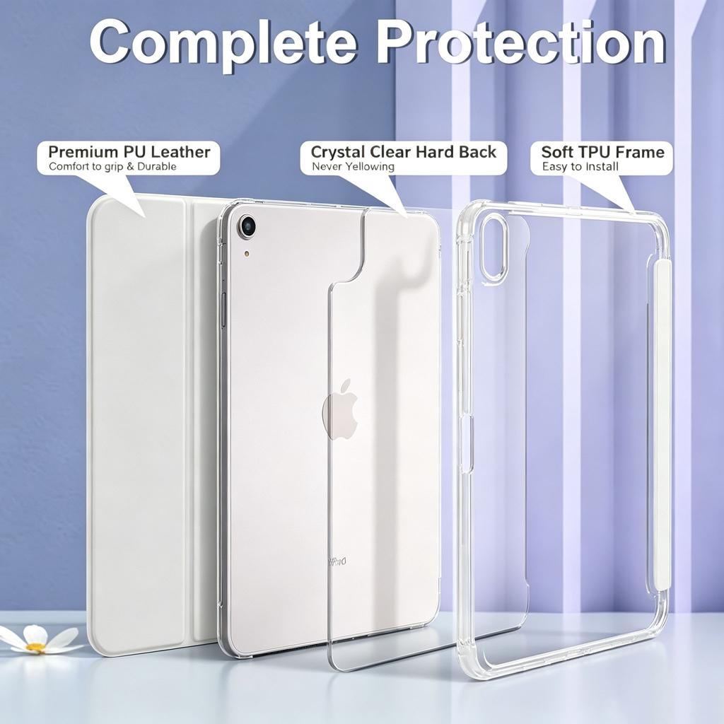 Tablet Case for iPad Mini Air Pro 8.3 9.7 10.2 10.5 10.9 11 12.9 13 11th 10th 9th 8th 7th 6th 5th Generation Smart Cover