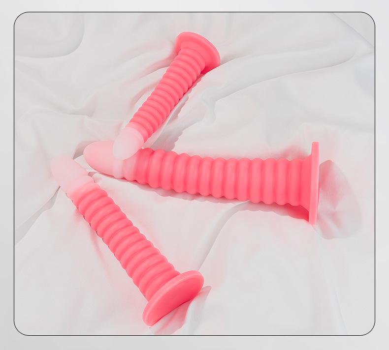 Deba Peach Charm Unisex Suction Cup Anal Massager 