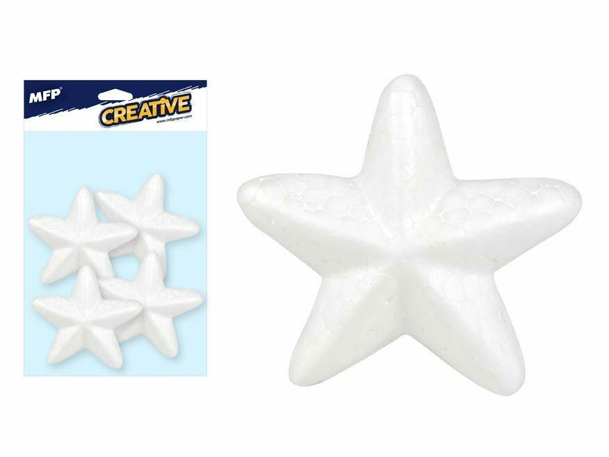 MFP Shining Star 8 Cm Elegant Set of Four Decorations for