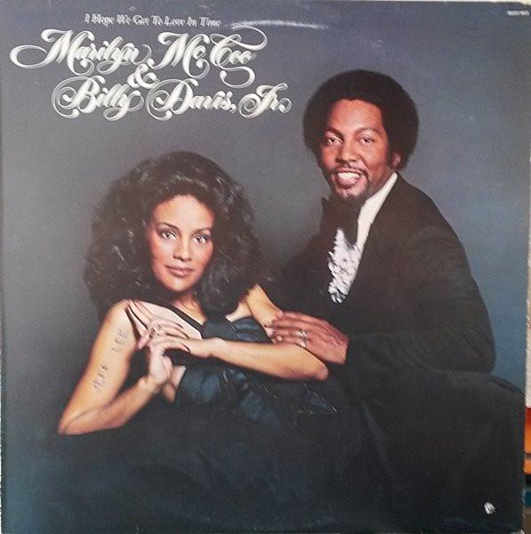 LP Record MARILYN MCCOO & BILLY DAVIS JR. - I Hope We Get To Love In Time 9022952 ABC Records 1976 Canada Soul/Funk Used