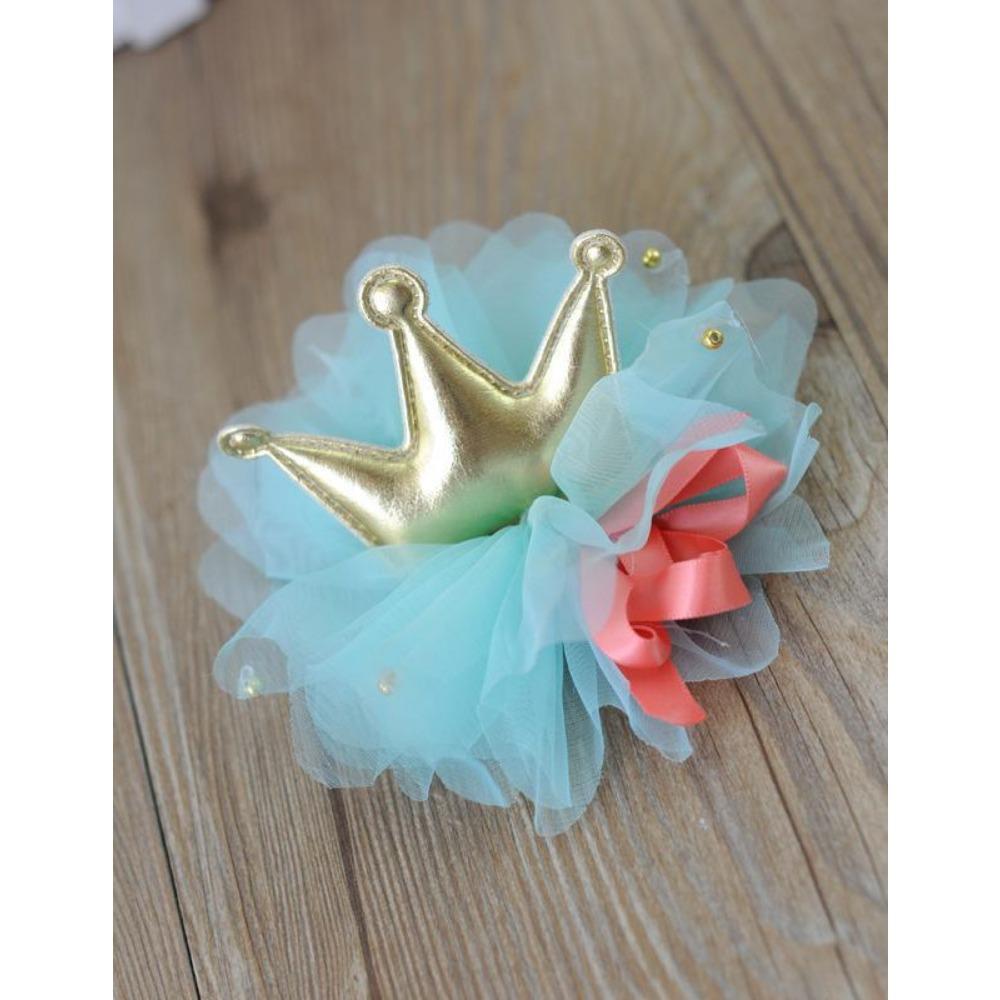 Dog Sequin Birthday Hat Pet Hairpin Hair Accessories Head Flower Crown Dog Accessories Pet Supplies Pet Hat Dog Costume