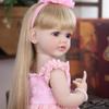 KEIUMI Reborn Doll Girl 55 Cm Bathe Silicone Vinyl Realistic Newborn Baby Dolls Early Educational Toy Kids Christmas Gift