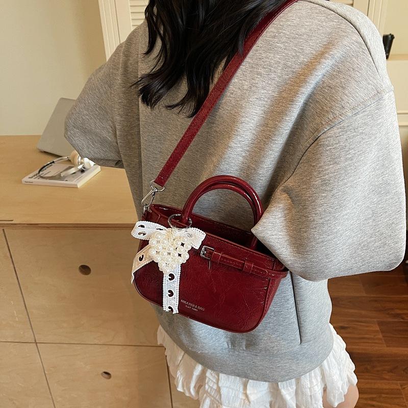 Handtasche Damentasche Vielseitige Umhängetasche Modische Kleine Quadratische Tasche Design Messenger Bag