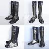 Overwatch Soldier 76 Cosplay Boots Custom Made Comfortable Pu Leather Shoes