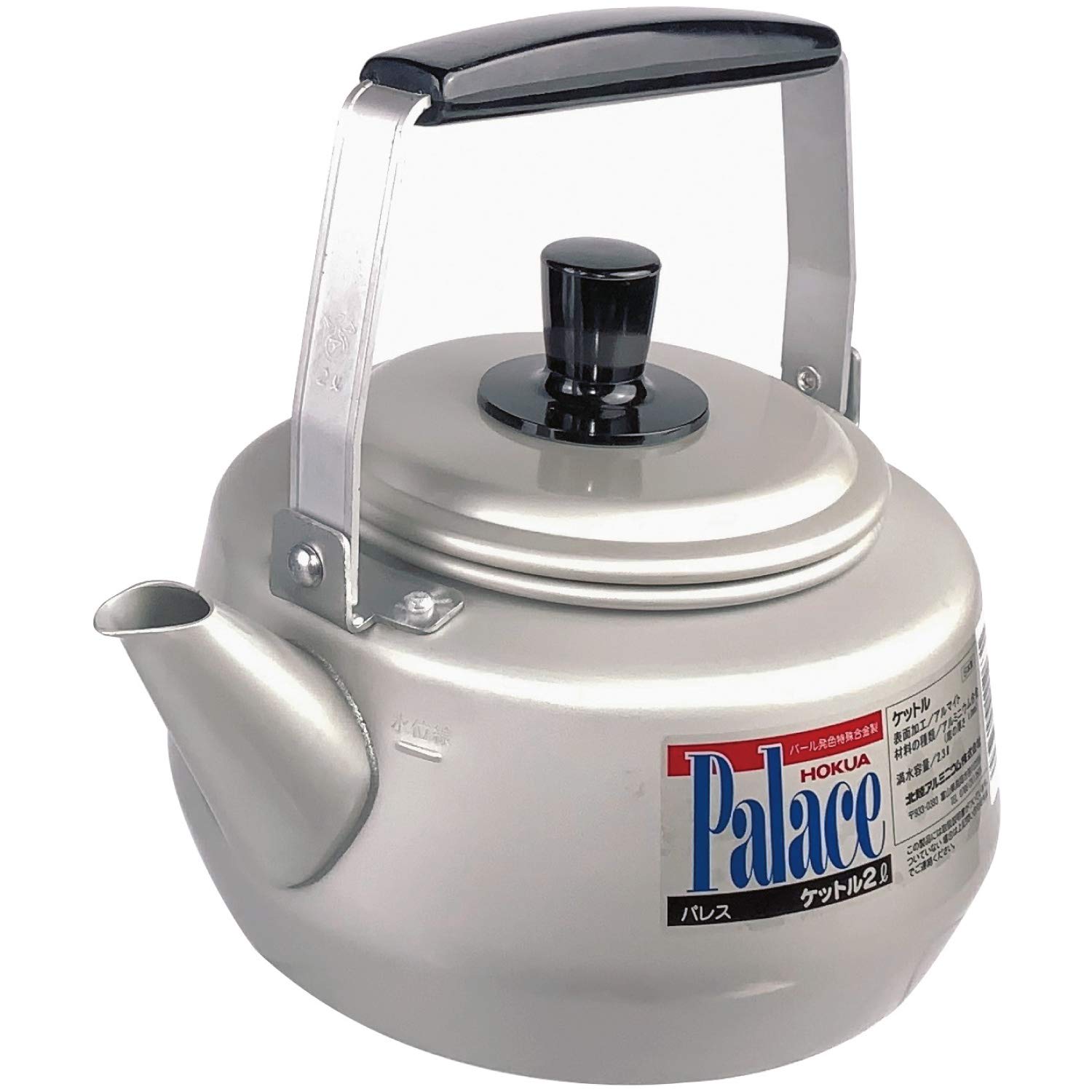 

Алюминиевый чайник Hokuriku Palace Silver 2.0l HP34-Y2070 серебряный
