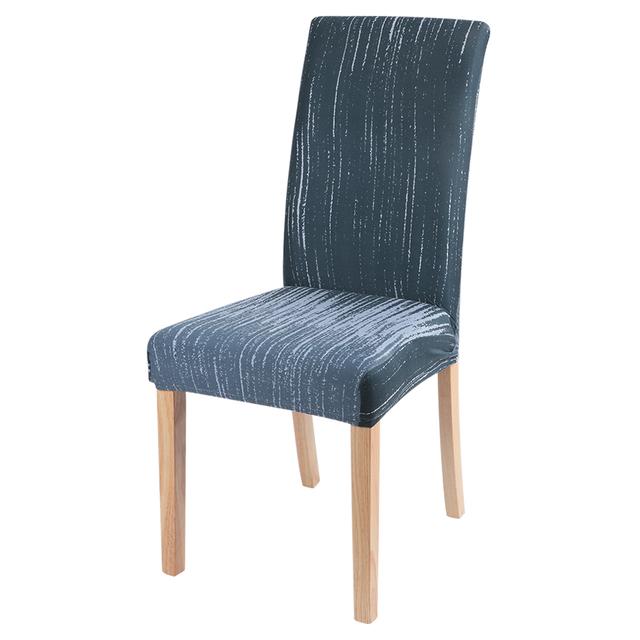 Elastic Dining Chair Cover Home Wedding Chair Cushion Removable Slipcovers Protector Anti -Dust Furniture Decor For Banquet Party