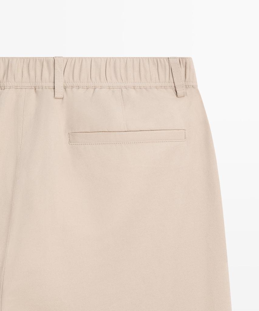 Masimodutti Cotton Linen Jogger Fit Pants