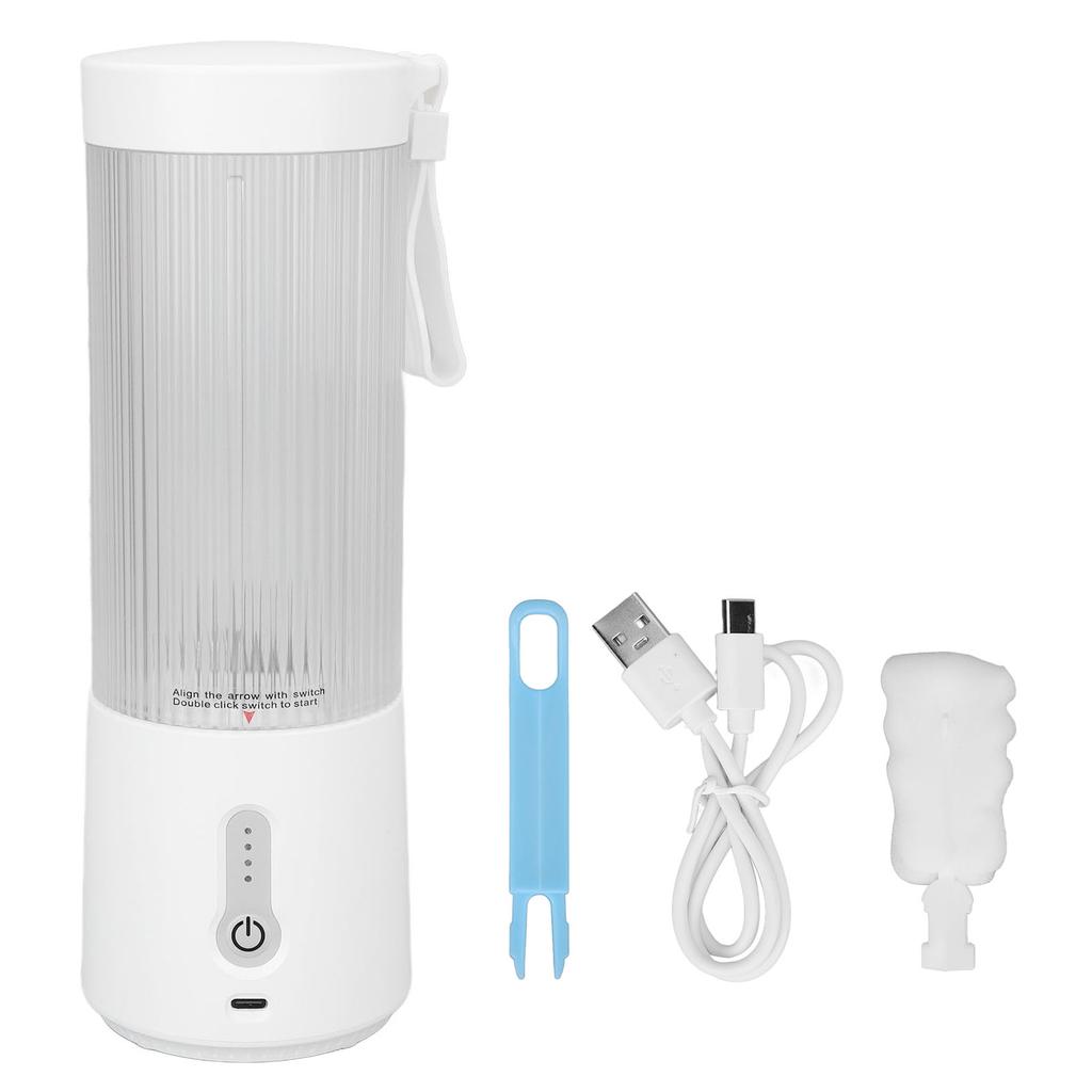 Electric Juicer Cup 450ml 4000mAh Battery USB Charging Handheld Electric Juicing Cup for Travelling