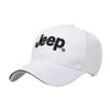 Jeep High-quality Pure Cotton Embroidered Baseball Cap for Men and Women, Adjustable, Breathable, Warm, Outdoor Travel Sun Hat