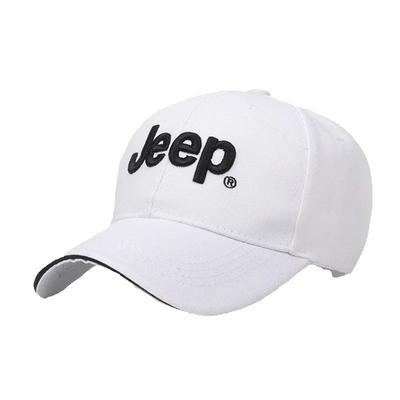 Jeep High-quality Pure Cotton Embroidered Baseball Cap for Men and Women, Adjustable, Breathable, Warm, Outdoor Travel Sun Hat