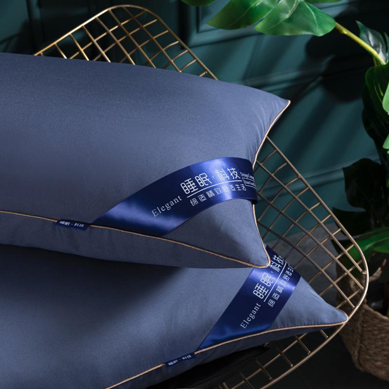 Pillow Student Dormitory Pillow Core Feather Velvet Cotton Pillow Core