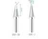QUICK Kuai Ke TS2200/203H/503 Soldering Iron Tips - Compatible Models 203D/376D In 200-C/D/B/I/J/LB Styles.