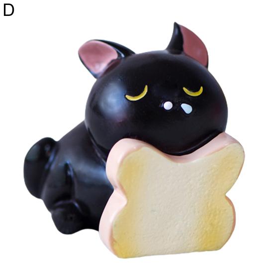 Ρητινένια Φιγούρα Λεπτό Ζώο Γάτα Κινούμενα Σχέδια Χύτευση Υπέροχο Μικρό Άγαλμα Σκύλου Είδη Διακοπών