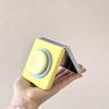 For Xiaomi Mix Flip and Mix Flip 2 Case Magsafe Ripple Pattern Contrast Color Block Foldable Matte Anti-Slip Grip Cover