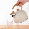 Whistling Kettles Whistling Teapot Water Kettle Stove Stainless Steel Pot 2.5L Hot Water Boiler Teapot For Home Kitchen Travel