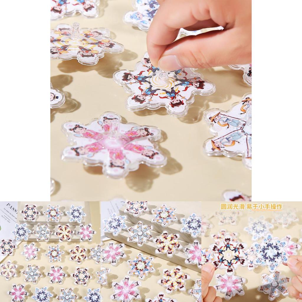 Nezha Space Spinner Toy With Plastic Material For Kids Preschool And School Gift