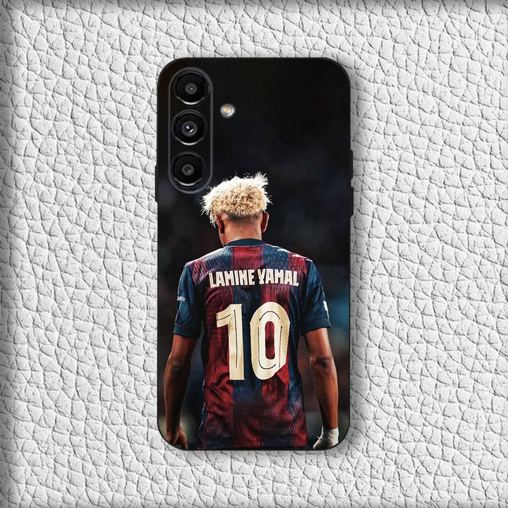 L-Lamine Yamals No 10 Phone Case For Samsung Galaxy A20,A21s,A22,A31,A32,A52,A53,A72,73,A80 Soft Black Cover