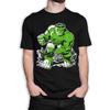 ZX Vintage Hulk Retro Comic Kunst Unisex Retro T-Shirt für Männer Frauen Atmungsaktiv Weich Oversize Herrenbekleidung Harajuku Streetwear Top