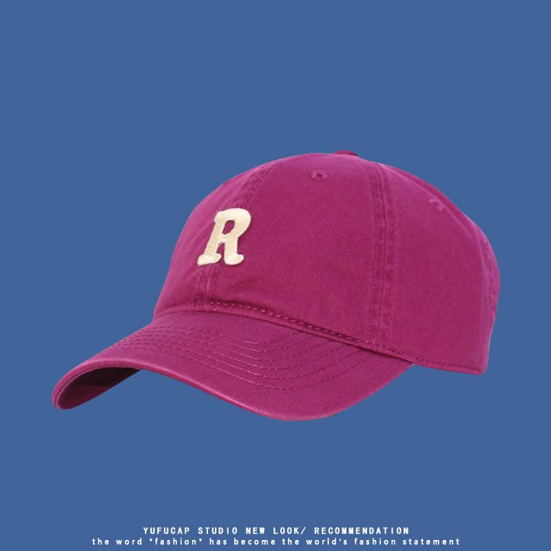 

Повседневный козырек Модная шляпа Мужская и женская модная солнцезащитная кепка для лица Маленькая fuchsia