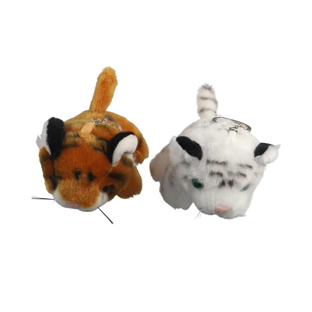 New Year Bag Hanging Ornament Stuffed Toys Car Plush Keyring Tiger Plush Keychain Plush Pendant