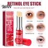 Moisturizing Eye Cream EELHOE Retinol Stick Renewing & Firming Under Balm for Dark Bag Remover Circles, Puffiness, Fine Lines Wrinkles Travel