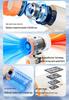 Rechargeable High-Speed Portable Mini Fan: Strong Wind & Ice Cool