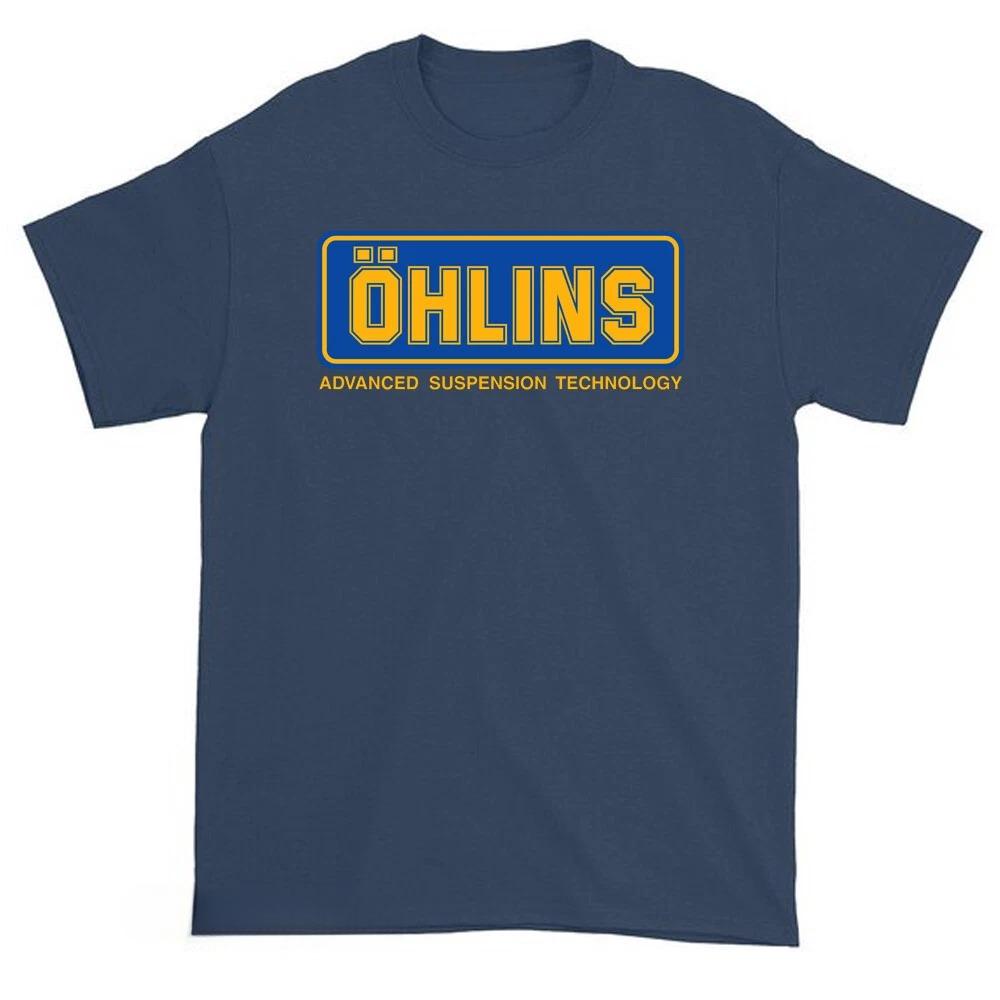 2026 New Ohlins Shock Logo Unisexs Funny TShirt Usa Size S4xl HighEnd Luxury Unisex Style Both Of Unisex And Unisex