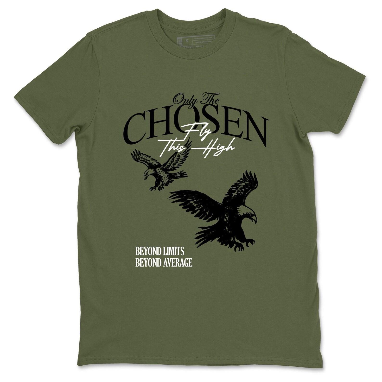 Only The Chosen Fly This High Graphic Tee, Streetwear Shirt 4XL