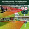 2025 Newest Solar Ultrasonic Cat Repellent Outdoor Cat Repellent Waterproof