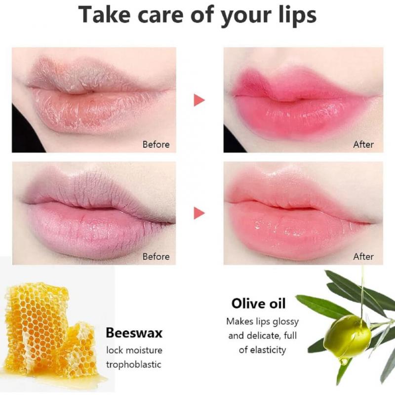 (Strawberry) Tinted Lip Balm,Lip Balm, Lip Oil,Glossier Lip Balm,Lip Care Tinted Lip Balm For Women,Pink Lip Balm,Lip Balm Tinted,Girls Lip Balm