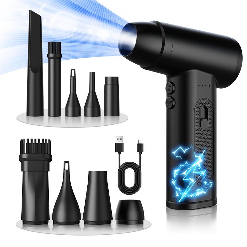 

Wireless High-Power Blower with LED Light for Keyboard and Computer Dust Removal 90g Blowing Force