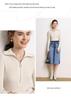 Women's Soft Cashmere Half-Zip Lapel Sweater - Slim Fit, Warm & Gentle Winter 2026 Style