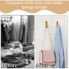 2 Pcs Folding Coat Hooks, Foldable Gold Wall Hooks for Bathroom Closet Space-Saving Foldable Hook Towel Hook Robe Hooks Wall Mounted for Hanging Coat