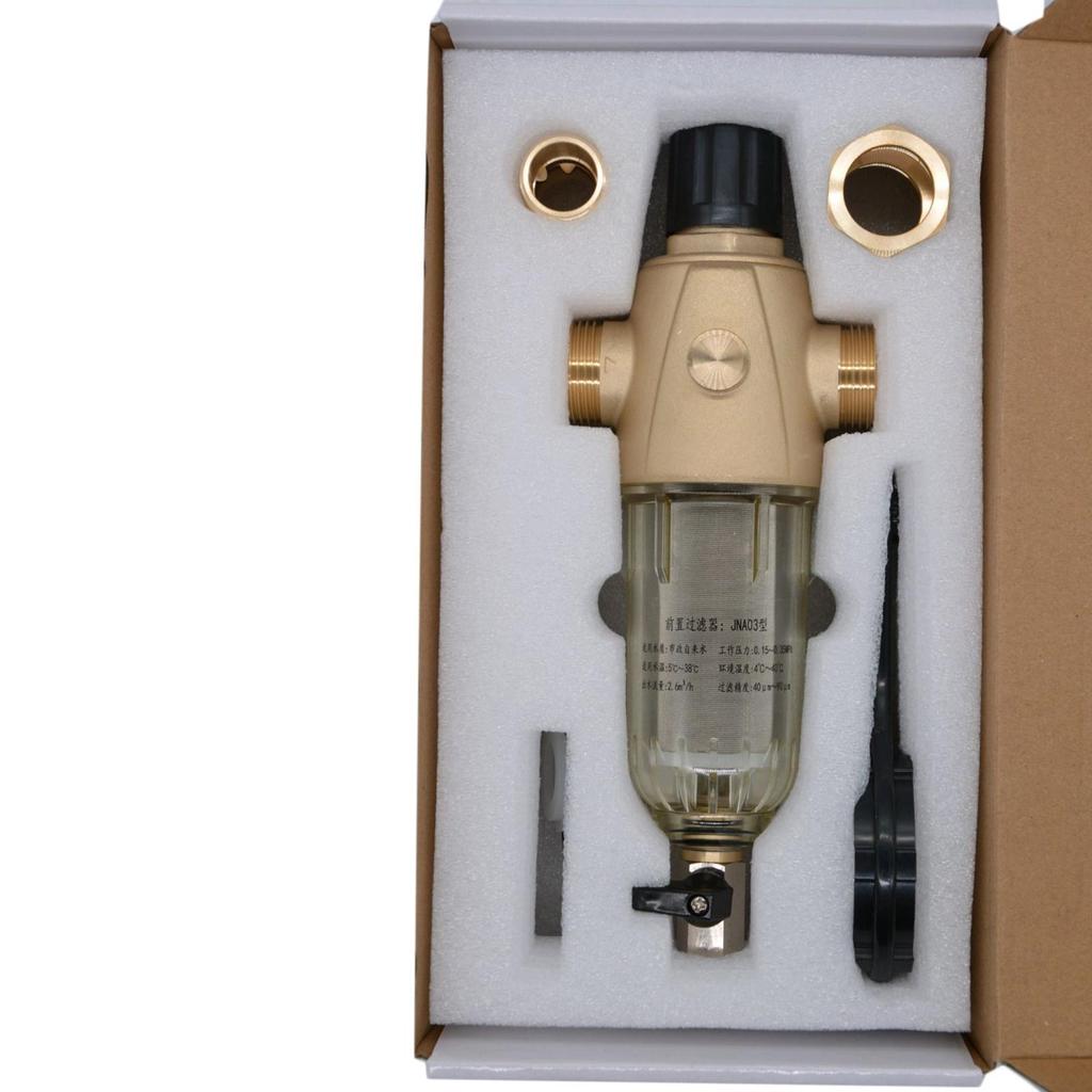 Whole House Water Pre Filter System 1inch 40 Micron for Kitchen Well Water
