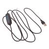 1.5M Usb 5V Led Tri-Color Dimming Color Switch Cable Dimmer 4-Key Controller 2Ch For Low Voltage Led Cct Bicolor Light