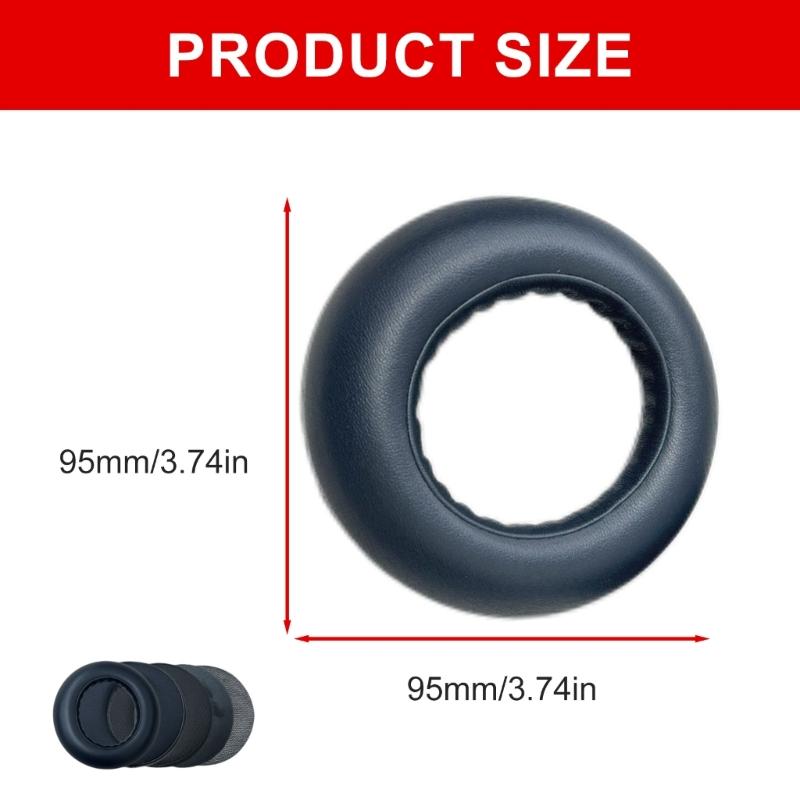 Replacement Protein Leather Earpads Ear Pad for Pulse Headphones Ear Cushions Earmuffs Ear Cover