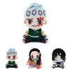 17*20cm Demon Slayer Plush Toys Zenitsu Giyuu Tanjiro Nezuko Inosuke Xmas Gifts