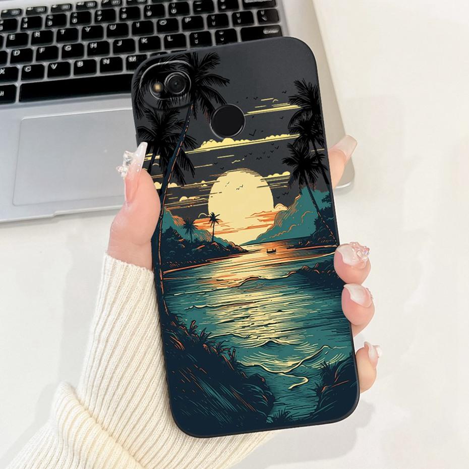 Fashion Painting Phone Case For Xiaomi Redmi 4X 4A Soft Silicone Shockproof Cover For Redmi4A Redmi4X Cases Bumpers