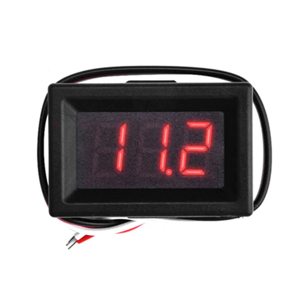 0.36inch 2-Wire LED Digital Voltmeter DC3.5V-30V Voltage Meter DIY Mini Display Module Car Boat Motorcycle Volt Instrument Tool