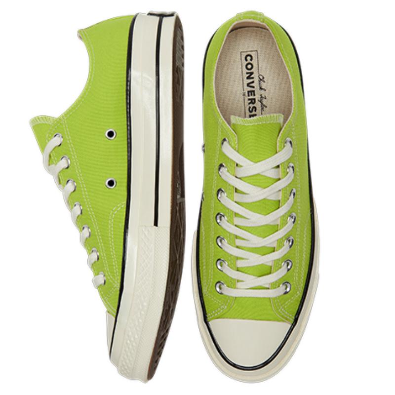 Converse Chuck 70 Chuck Taylor All Star Casual Comfort Low-Top Canvas Shoes Unisex Fluorescent Green