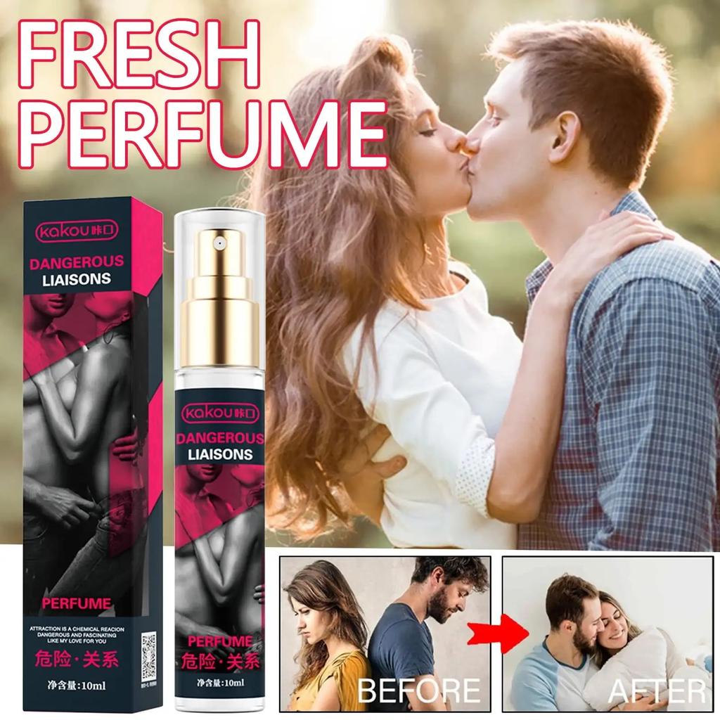 10ml Upgraded CARDIAC SIGNAL DANGEROUS LIAISONS Erotic REFRESH Pheromone Eau De Perfume Roller Ball Fragrance Spray for Men Women