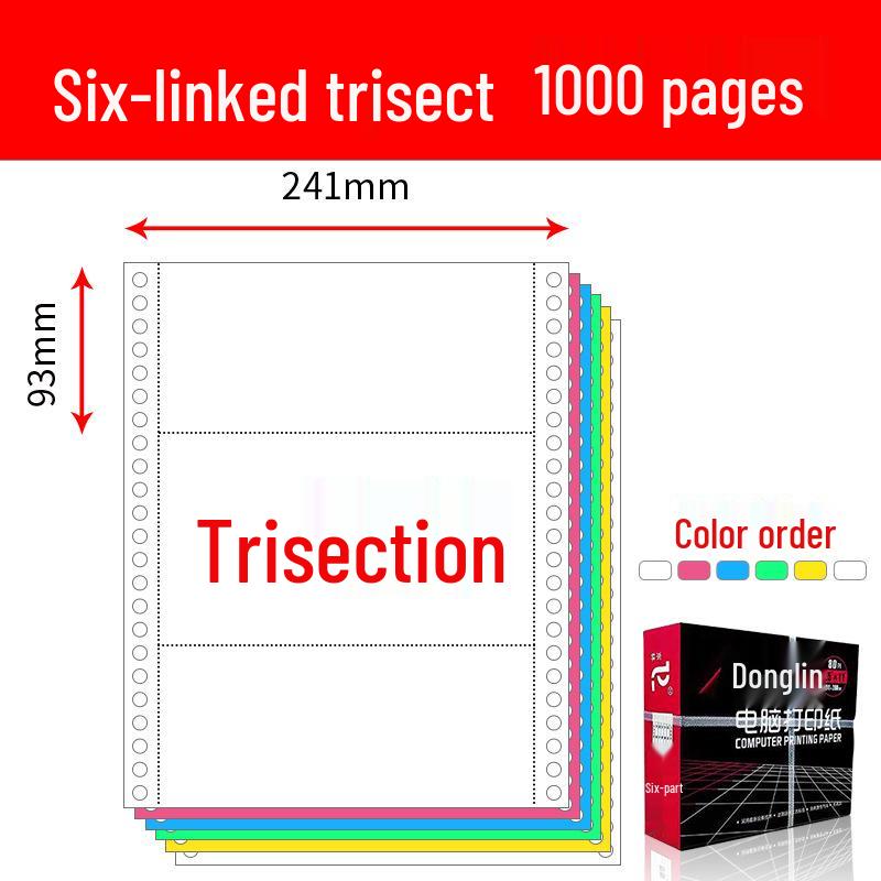Multi-Part Pinfeed Computer Print Paper: 1-5 Parts, 241 Voucher Listings