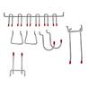 Multipurpose 114pcs Pegboard Hook Collection with Bins Accessory for Streamlineds Storage In Kitchen and Workspaces